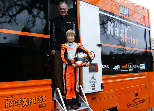 Huub Delnoij en Van der Pol Kartracing nieuwe seizoen in